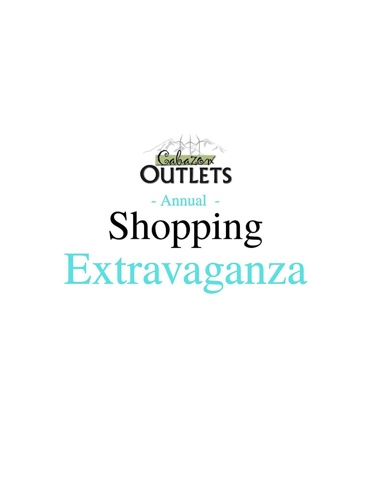 Cabazon Outlets - Annual Shopping Extravaganza