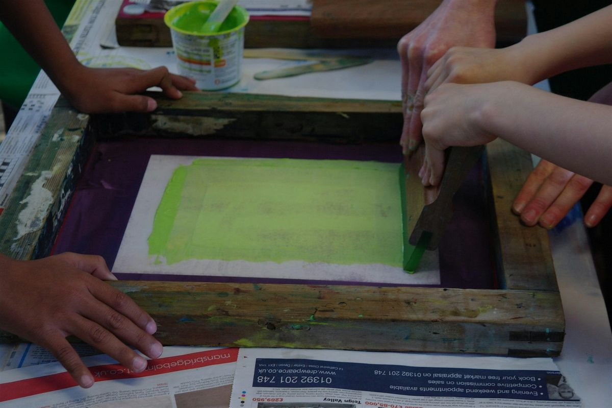 Argraffu Print - Dydd Mercher Lles \/ Wellbeing Wednesday - Printmaking