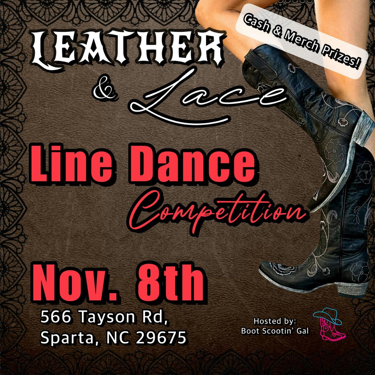 Leather & Lace - Line Dance Competition