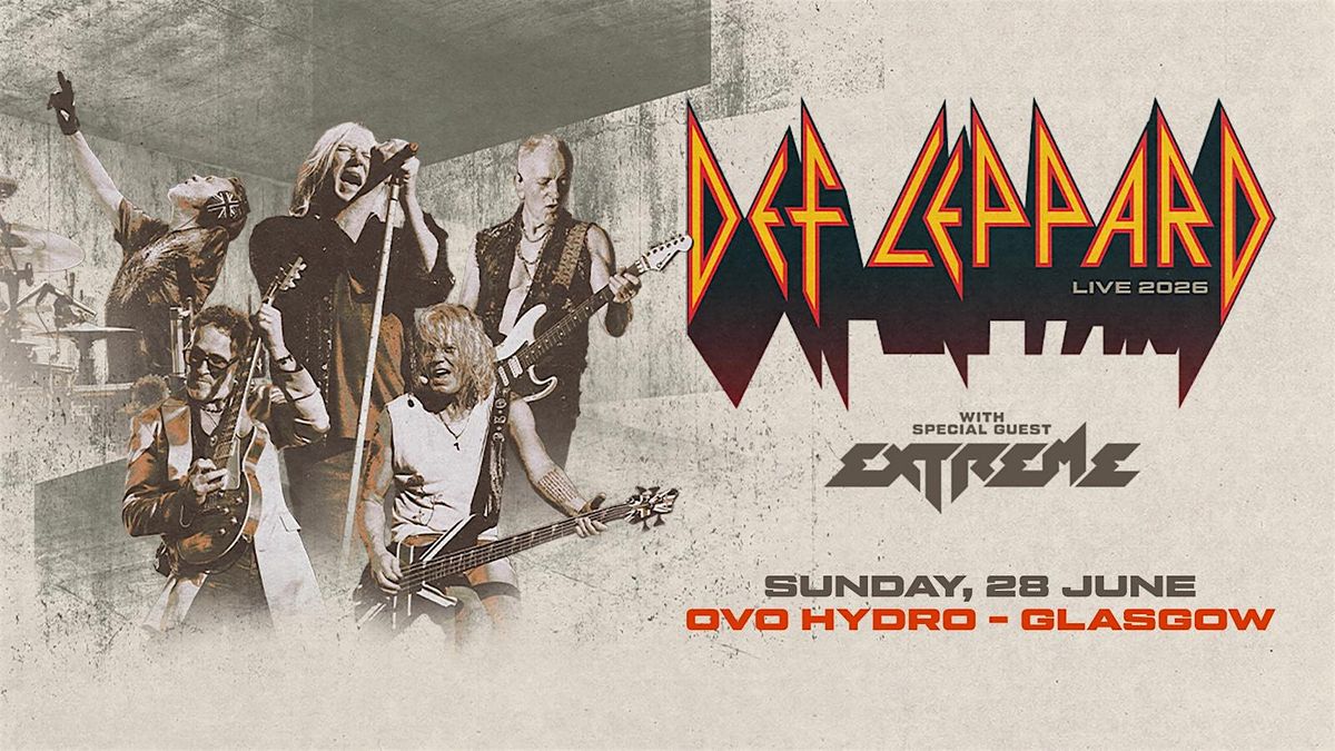 Def Leppard Concert Trip - Aberdeen To OVO Hydro( Return Travel)