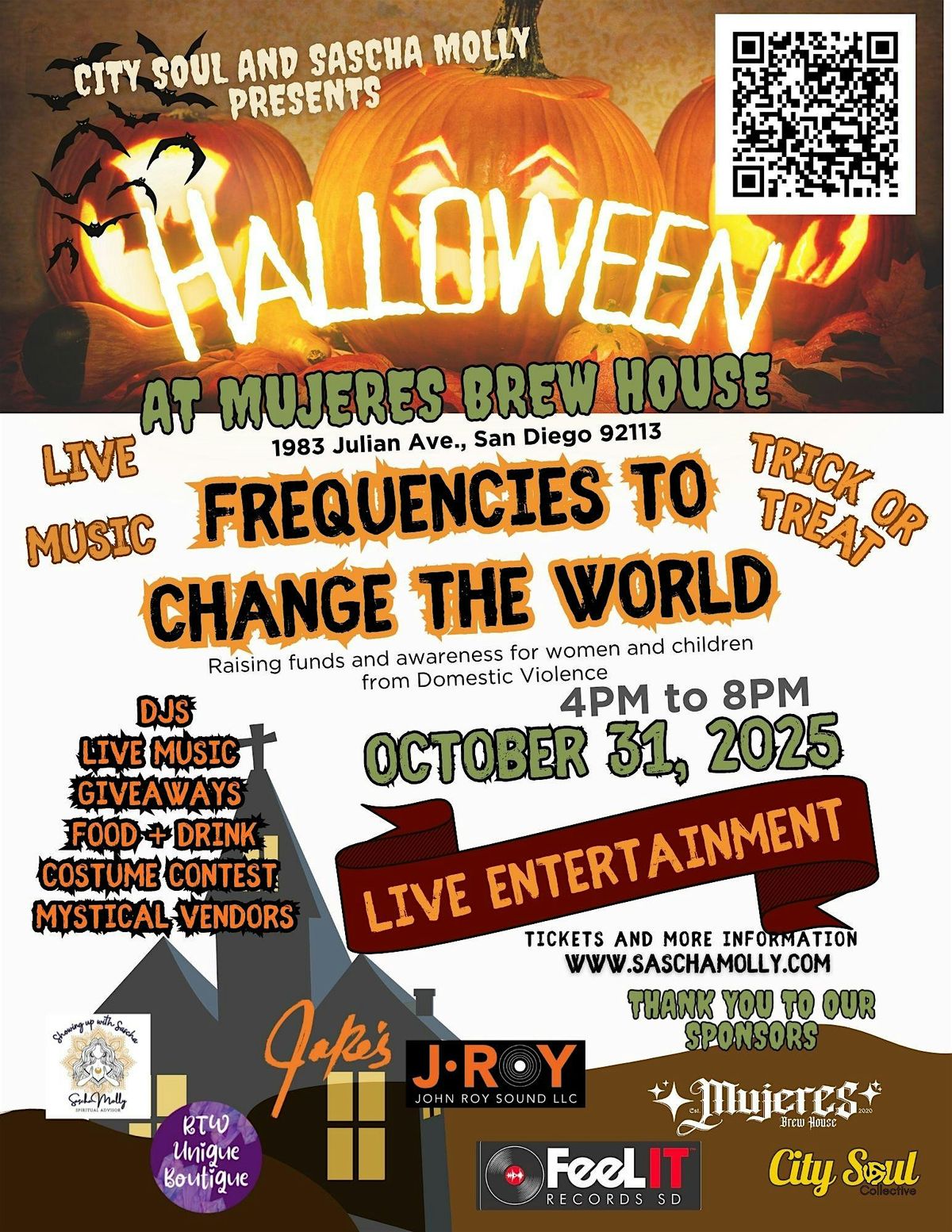 Halloween at Mujeres Brew House
