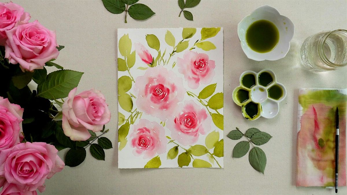 Workshop | Radiant Roses in Watercolor