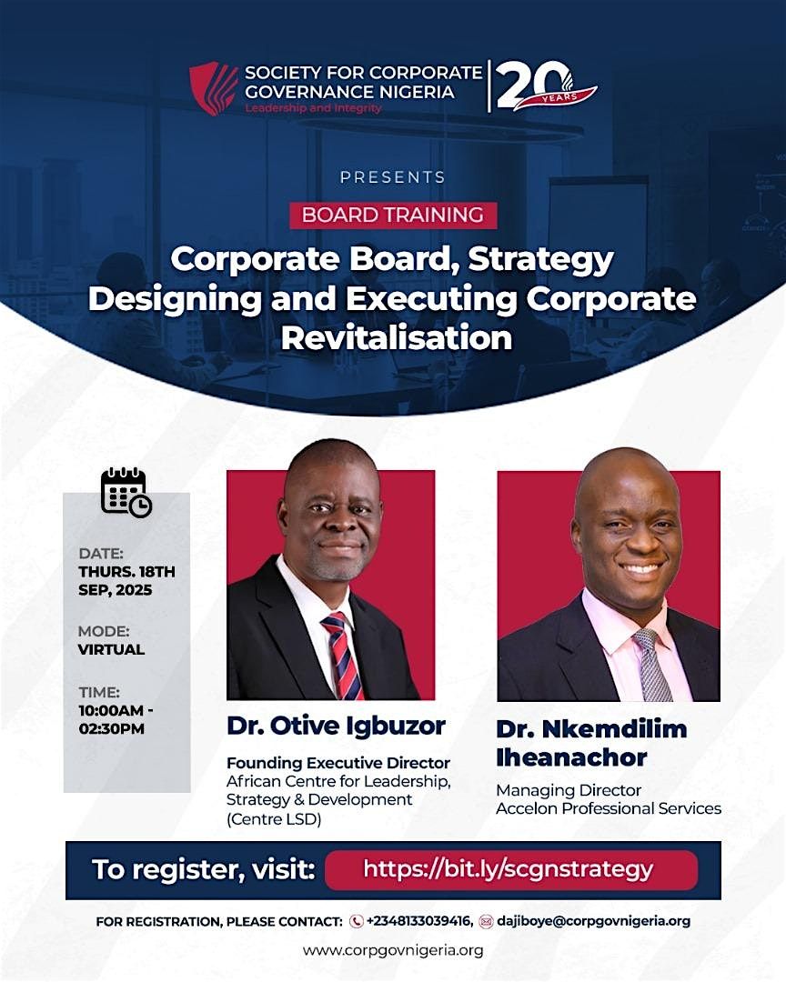 Corporate Board, Strategy Designing and Executing Corporate Revitalisation