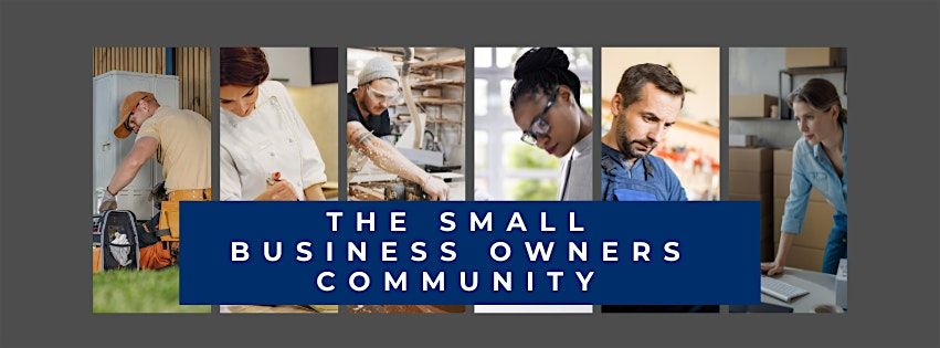 Small Business Owners Community In Person Meeting