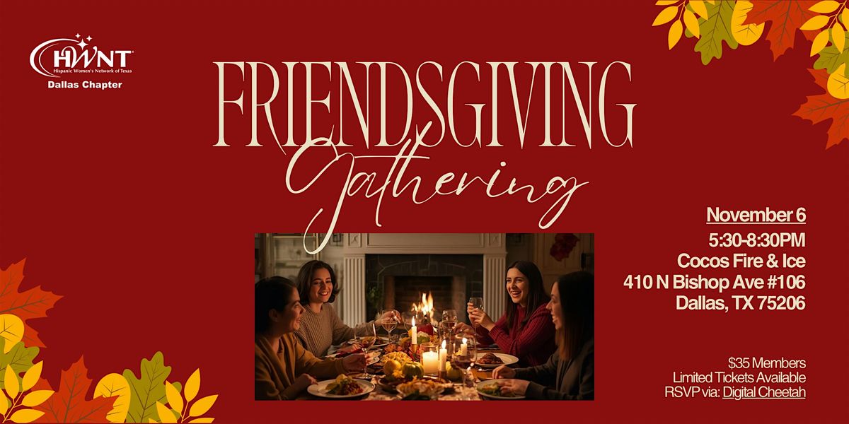 HWNT Dallas Friendsgiving Gathering