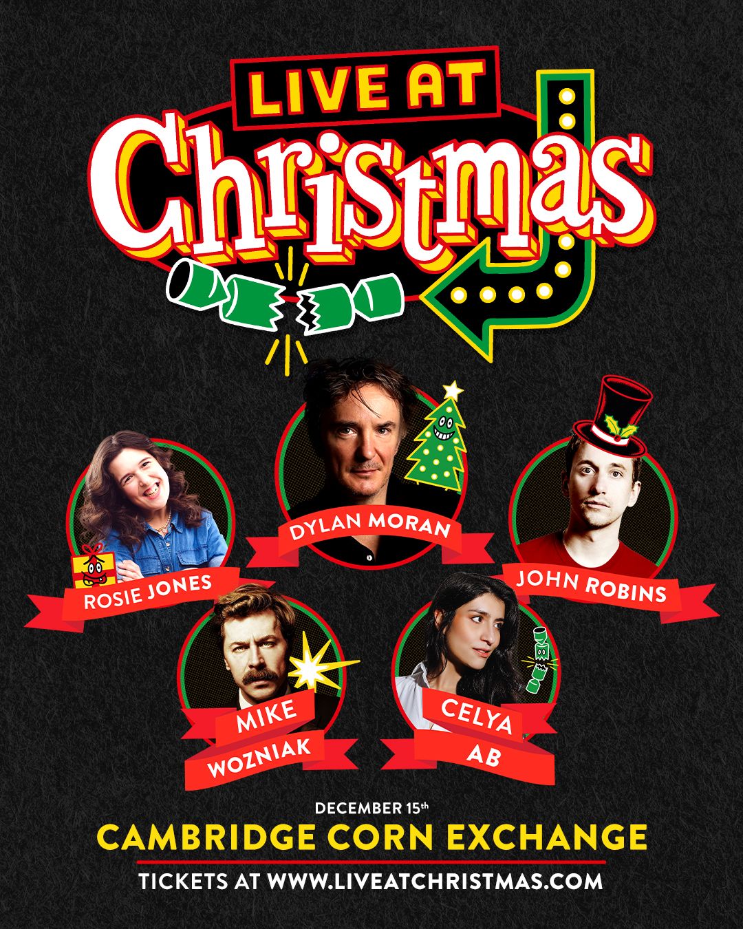 Live at Chirstmas with Dylan Moran at O2 Academy Glasgow