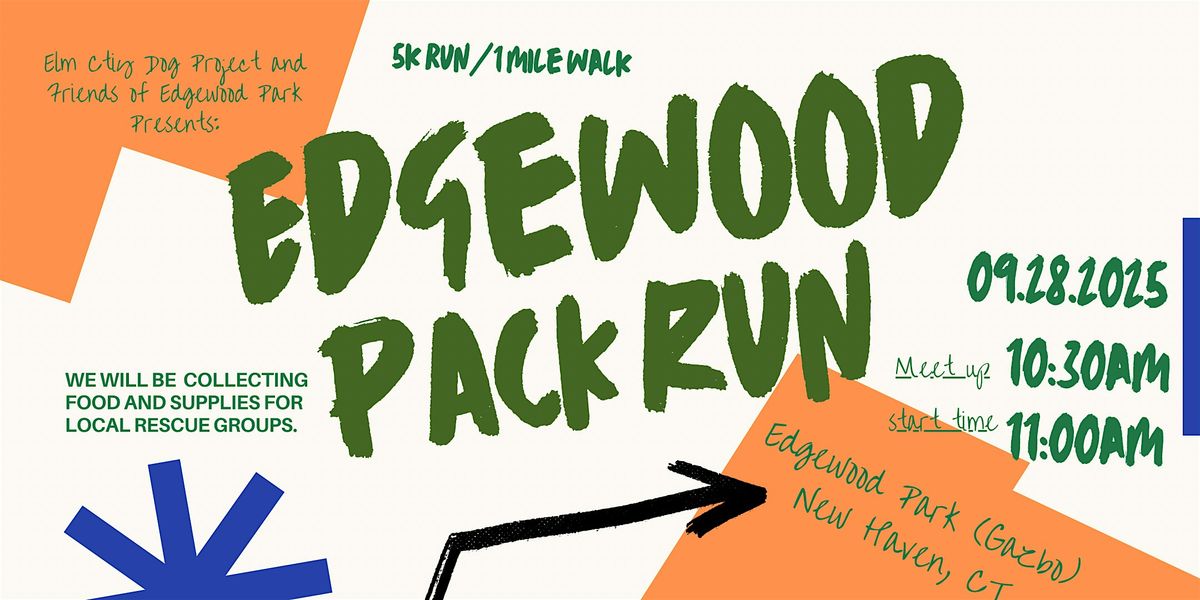 Edgewood Pack Race (5k\/1mile walk)
