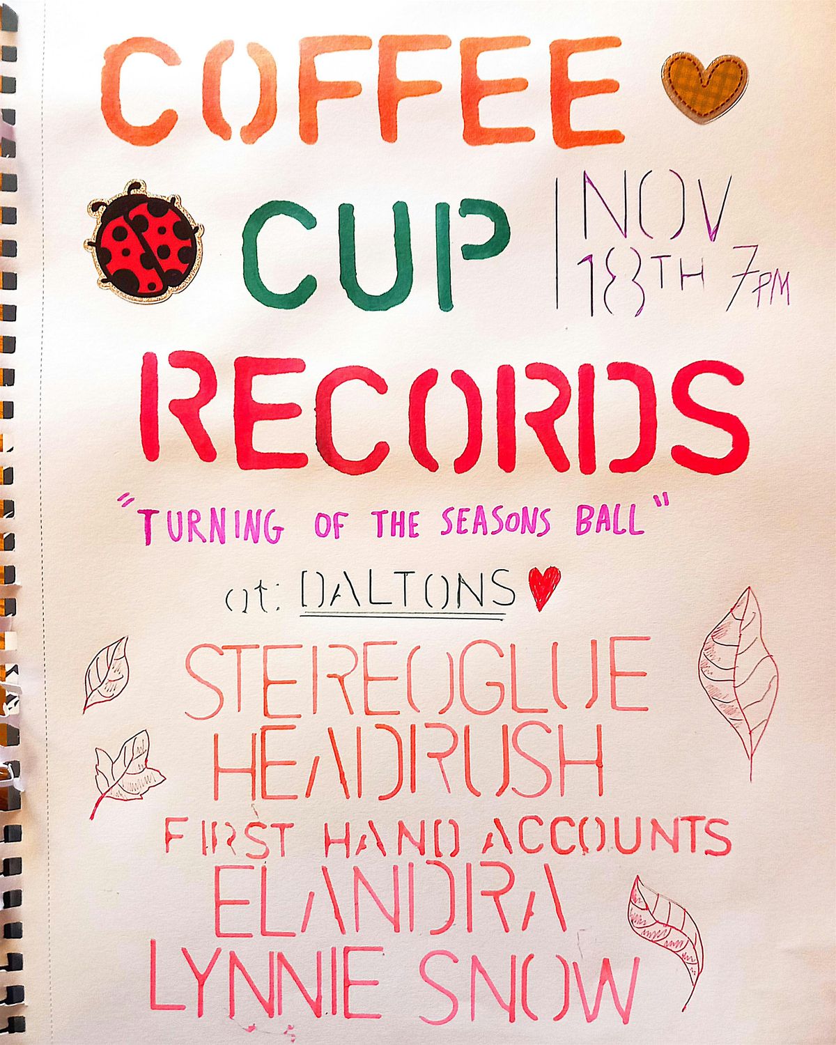 CCR - 'Turning of The Seasons Ball'