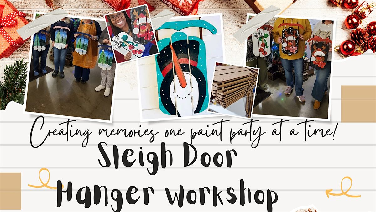 Wine down Wednesday paint and sip in E-town - Sleigh Ride