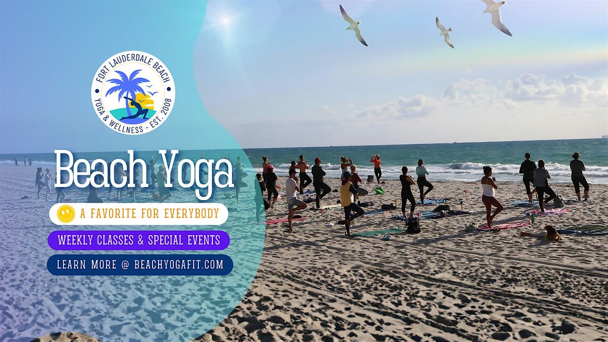 Fort Lauderdale Beach Yoga : a favorite for all since 2008!
