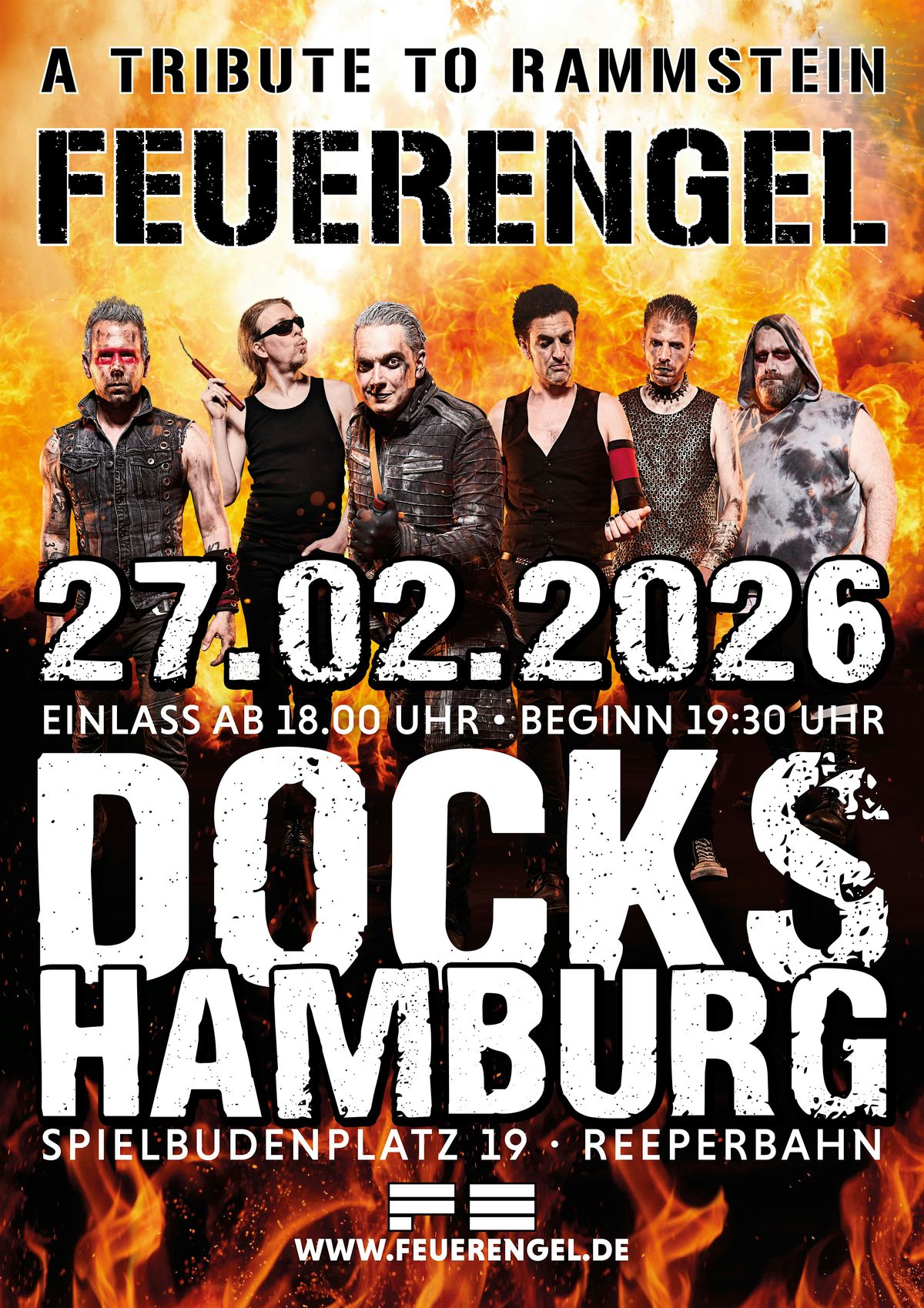 Konzert FEUERENGEL - A TRIBUTE TO RAMMSTEIN