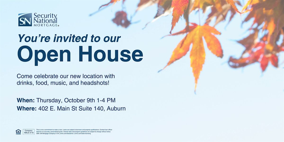 SNMC Auburn Branch Open House
