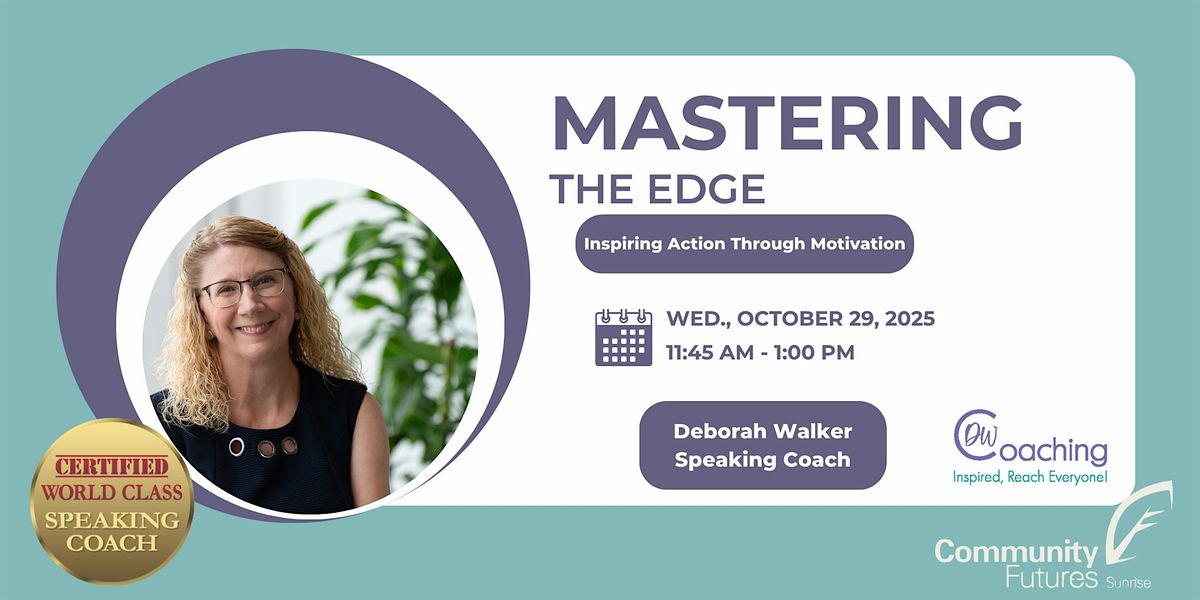 Mastering the Edge - Speak with Confidence