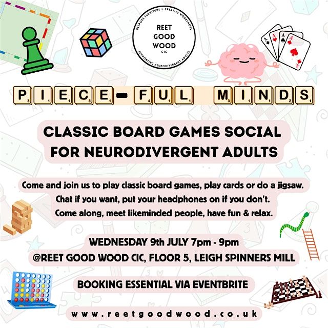 Games Night Social for Neurodivergent Adults