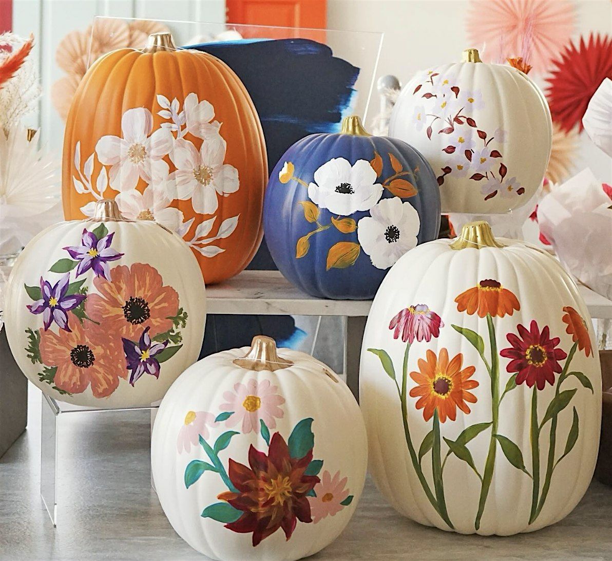 Sip + Paint | Organic Wine Tasting and Pumpkin Painting