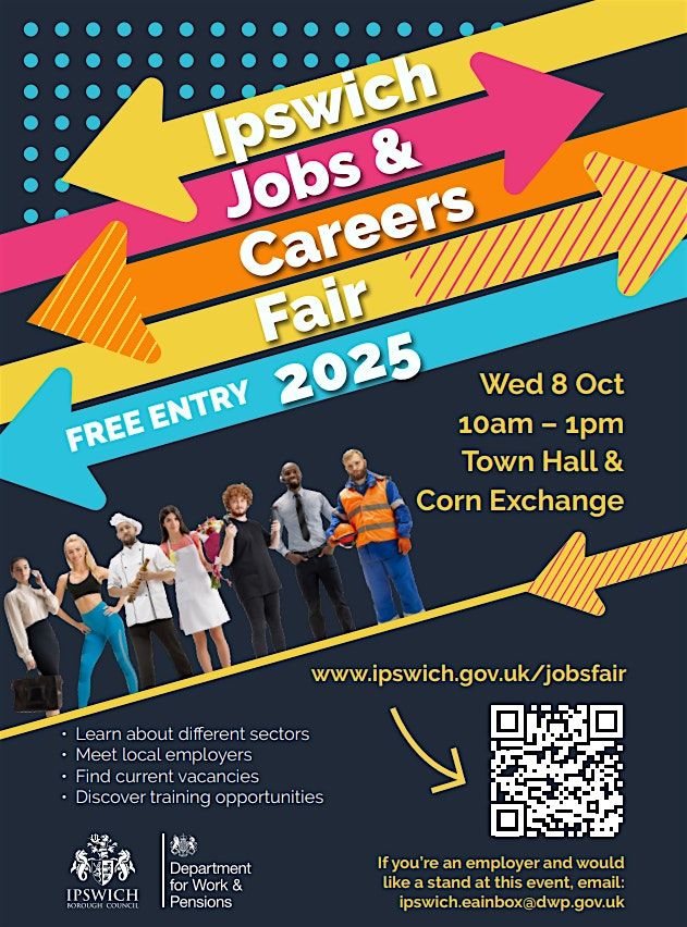 Ipswich Borough Council & DWP Jobs and Careers Fair at Ipswich Town ...