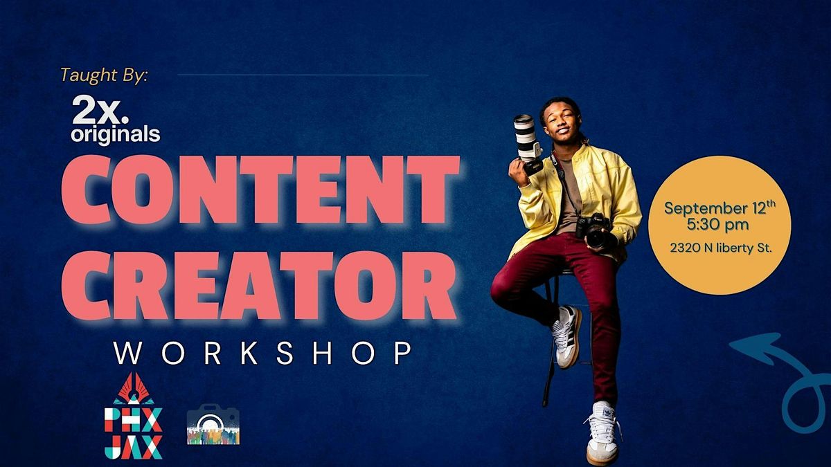 content creator workshop