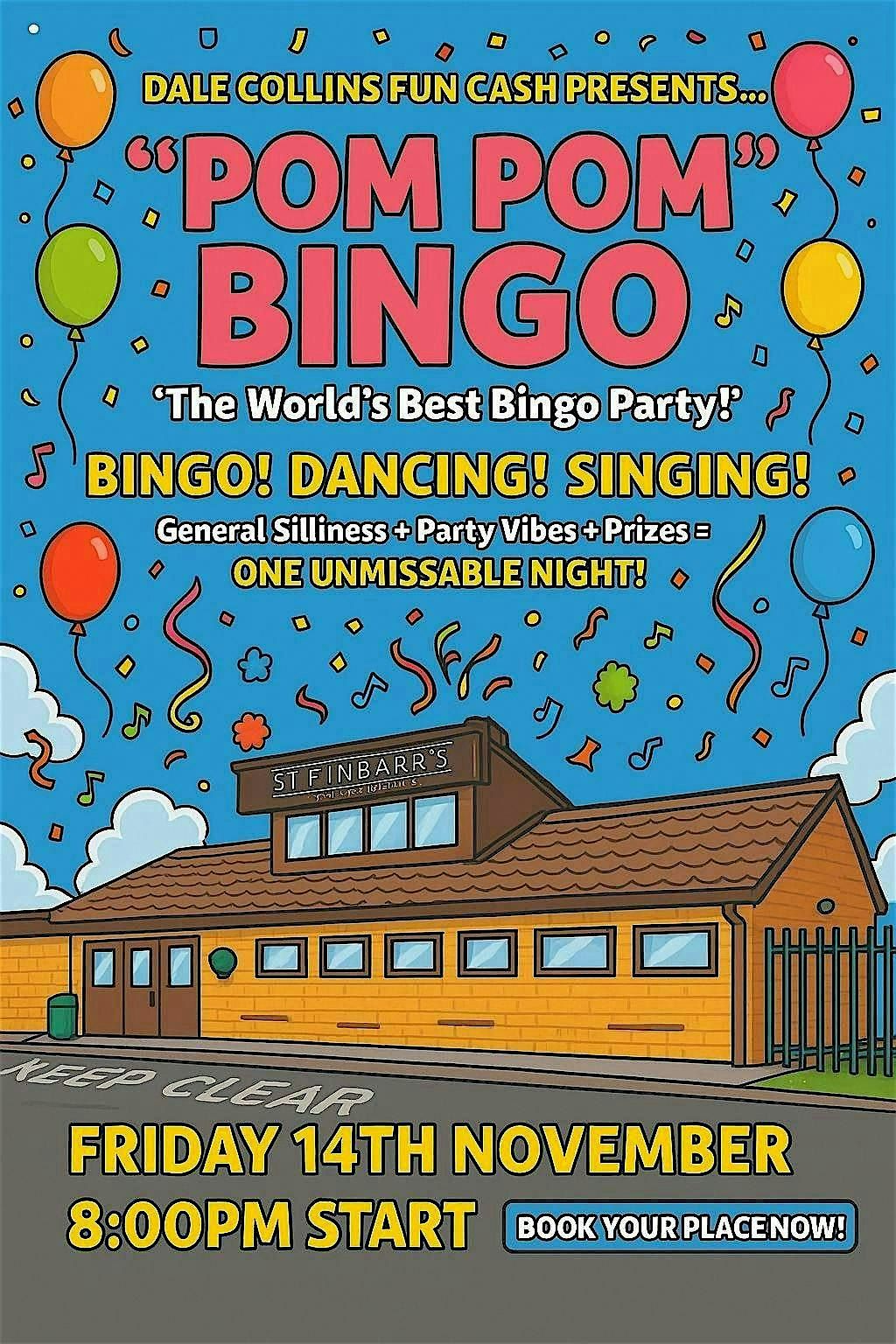 Pom Pom Bingo night at St. Finbarrs