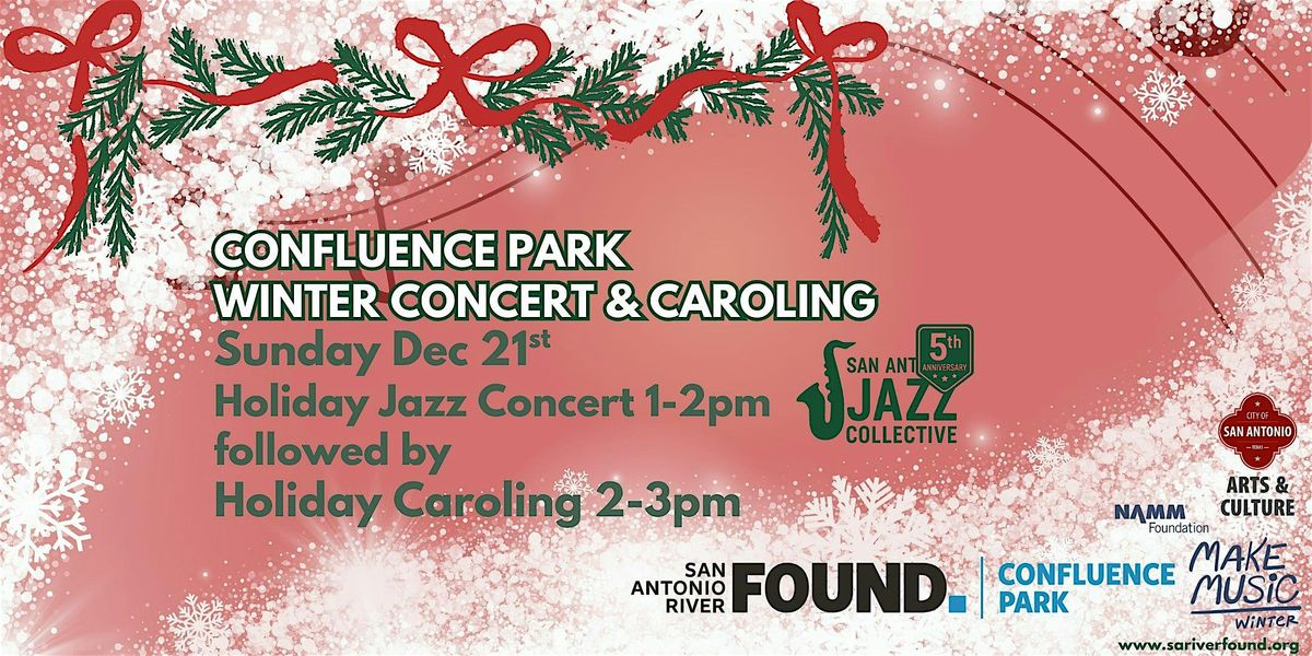 Holiday Jazz Concert & Caroling at Confluence Park