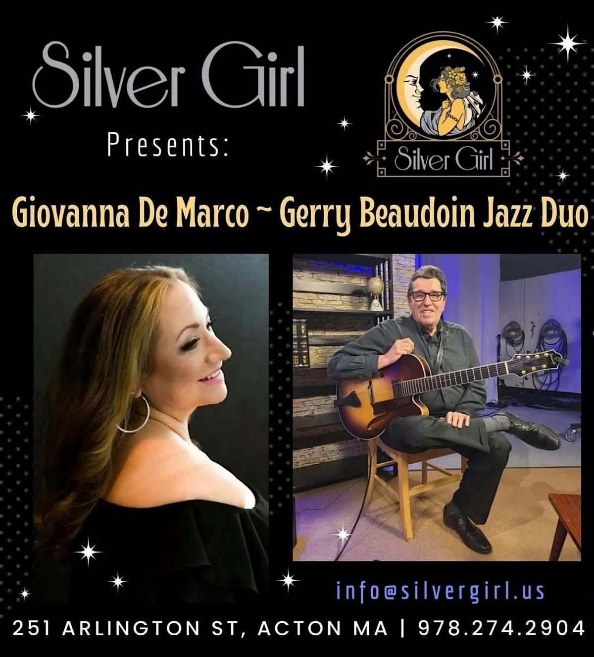 Giovanna De Marco and Gerry Beaudoin Jazz Duo