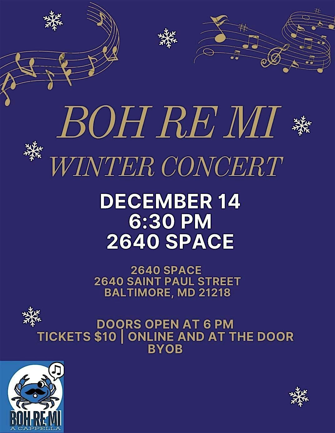 Boh Re Mi\u2019s Winter Concert
