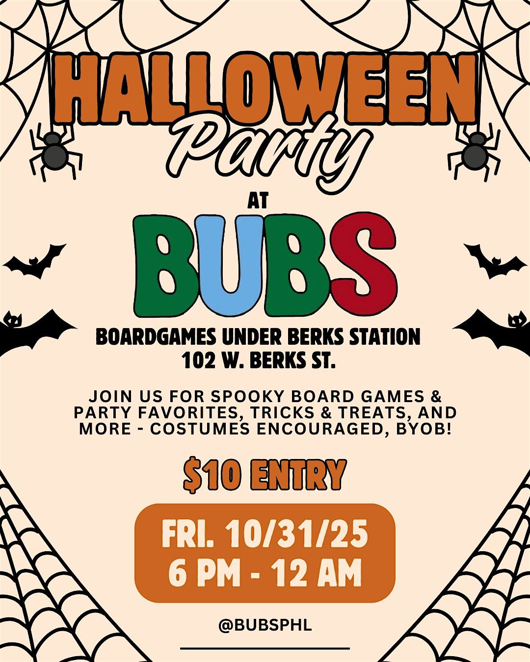 Halloween Party Board Game Night