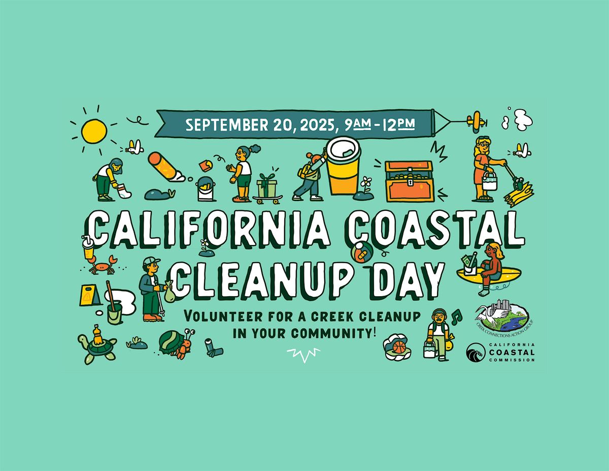 Coastal Cleanup Day 2025 - Site #08: Calabazas Creek, Sunnyvale