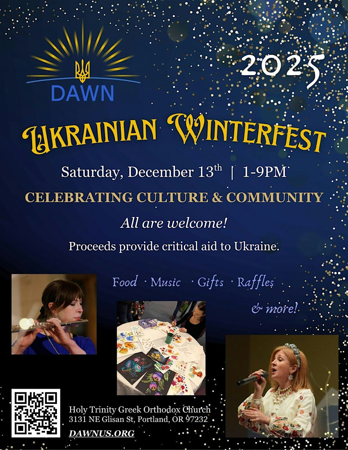 Ukrainian Winterfest 2025: Portland, OR
