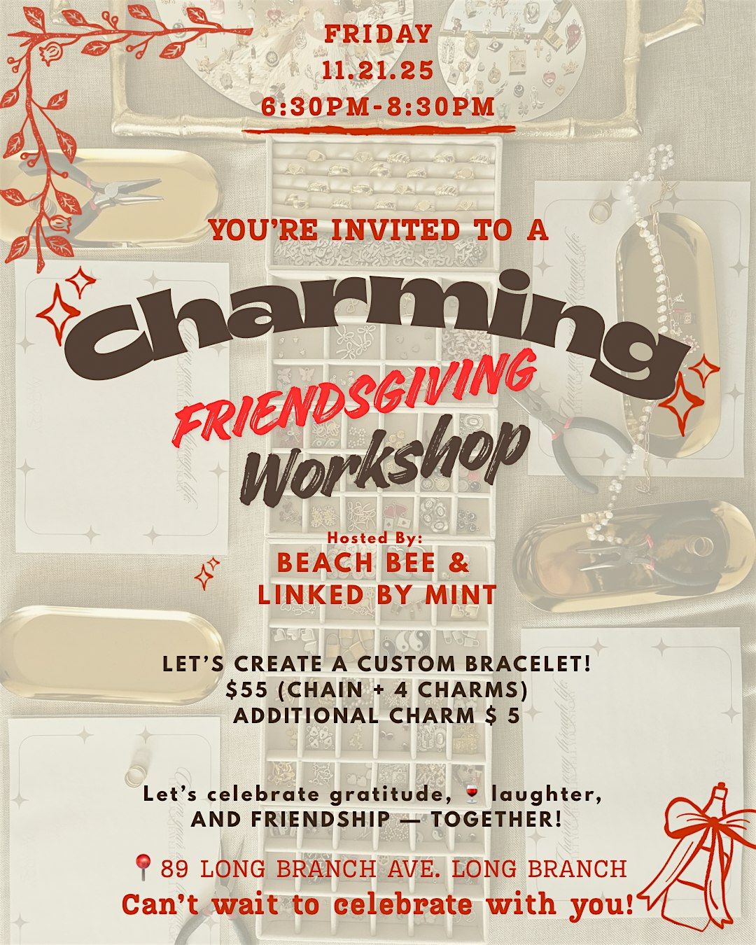 Charming Friendsgiving Workshop