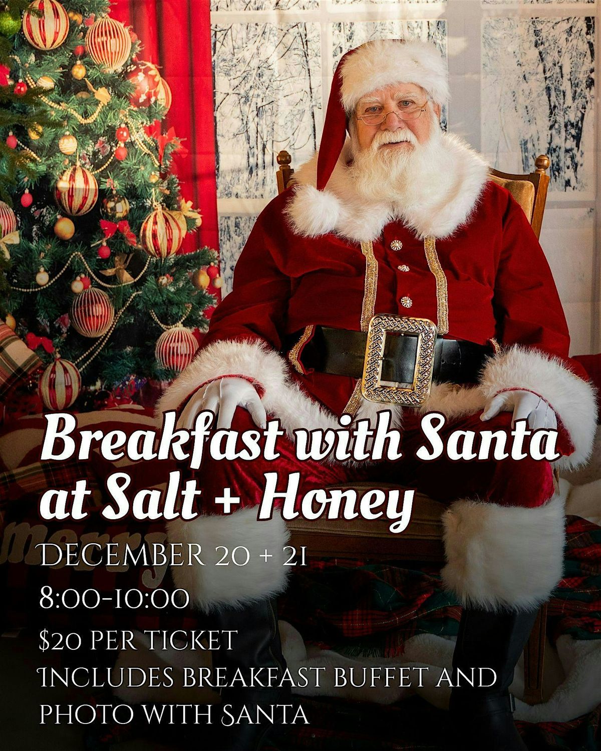 Breakfast with Santa at Salt and Honey