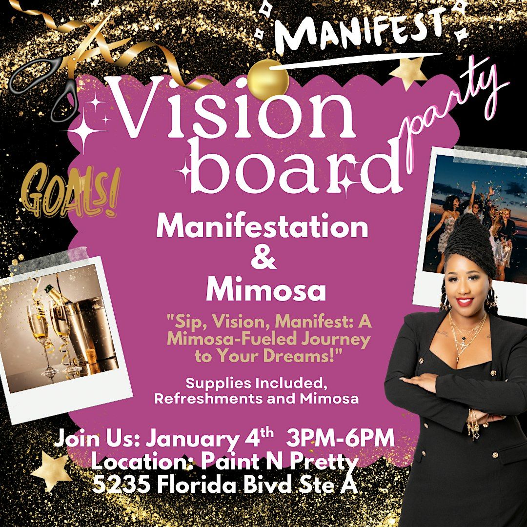 Mimosa & Manifestation Vision Board Party