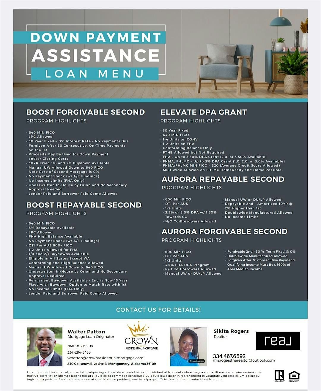 Homeownership Opportunity Seminar