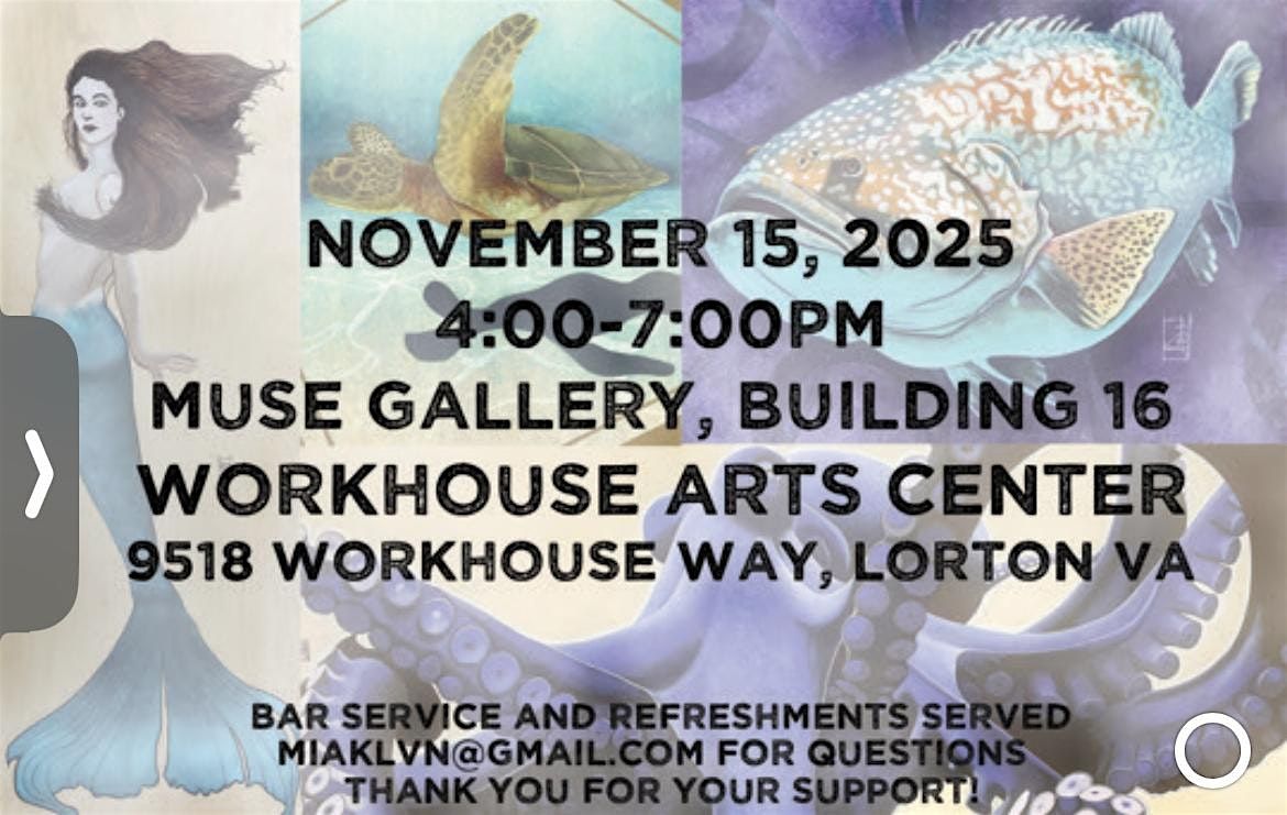 Workhouse Military in the Arts Initiative Artist Mia Klavon