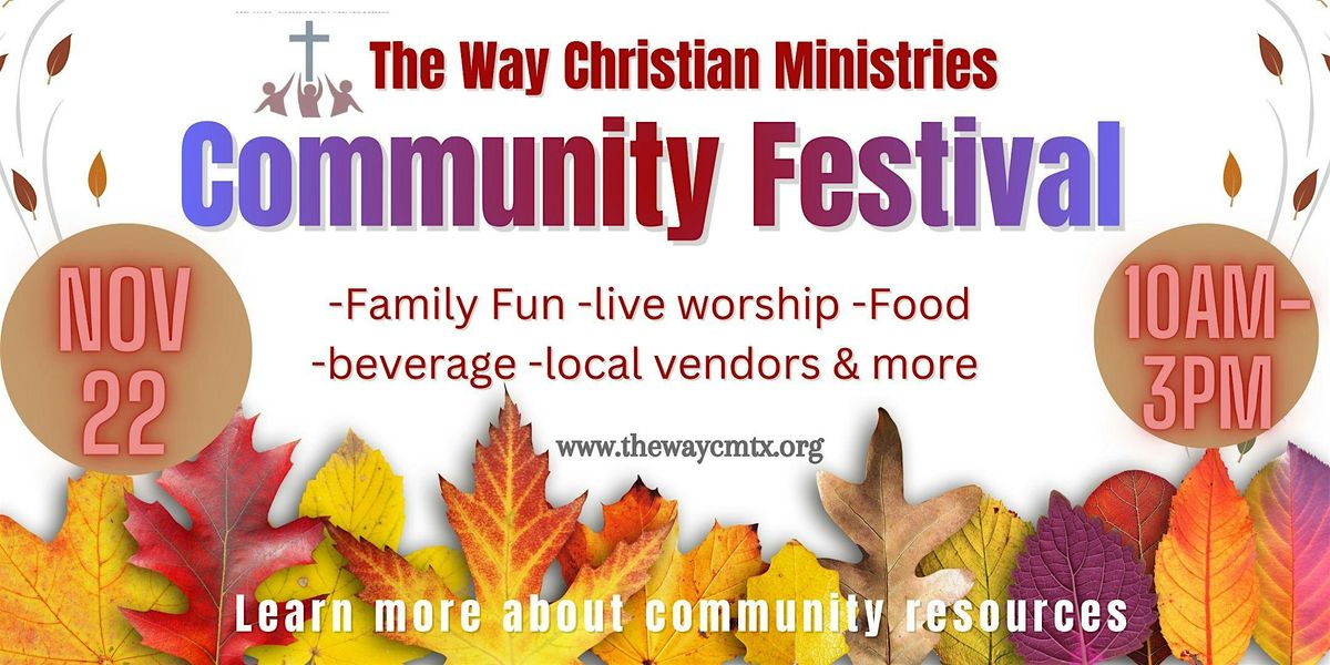 The WAY Community Fall Festival