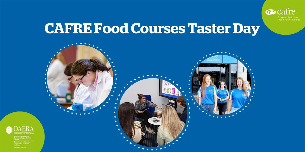 CAFRE Food Courses Taster Day