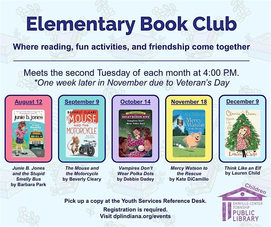 Elementary Book Club