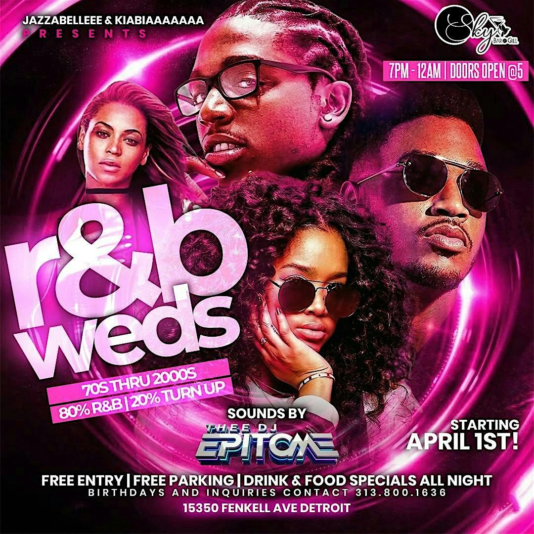 R&B Wednesdays w\/a Turn Up @ Sky Bar & Grill