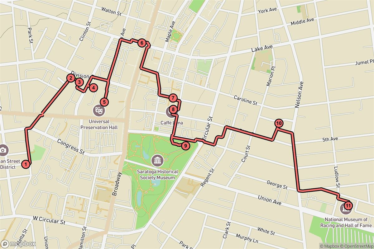 Saratoga Springs Audio Tour: Ghosts, Legends & Landmarks Unveiled