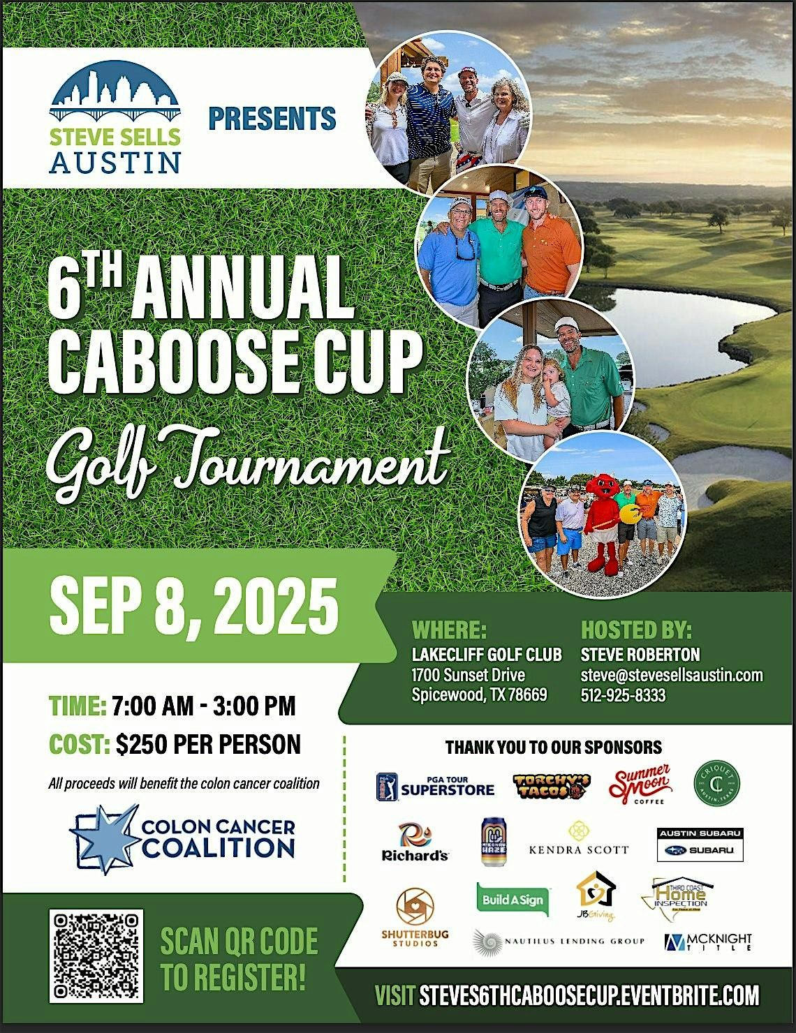 Steve's 6th Annual Caboose Cup Fundraiser