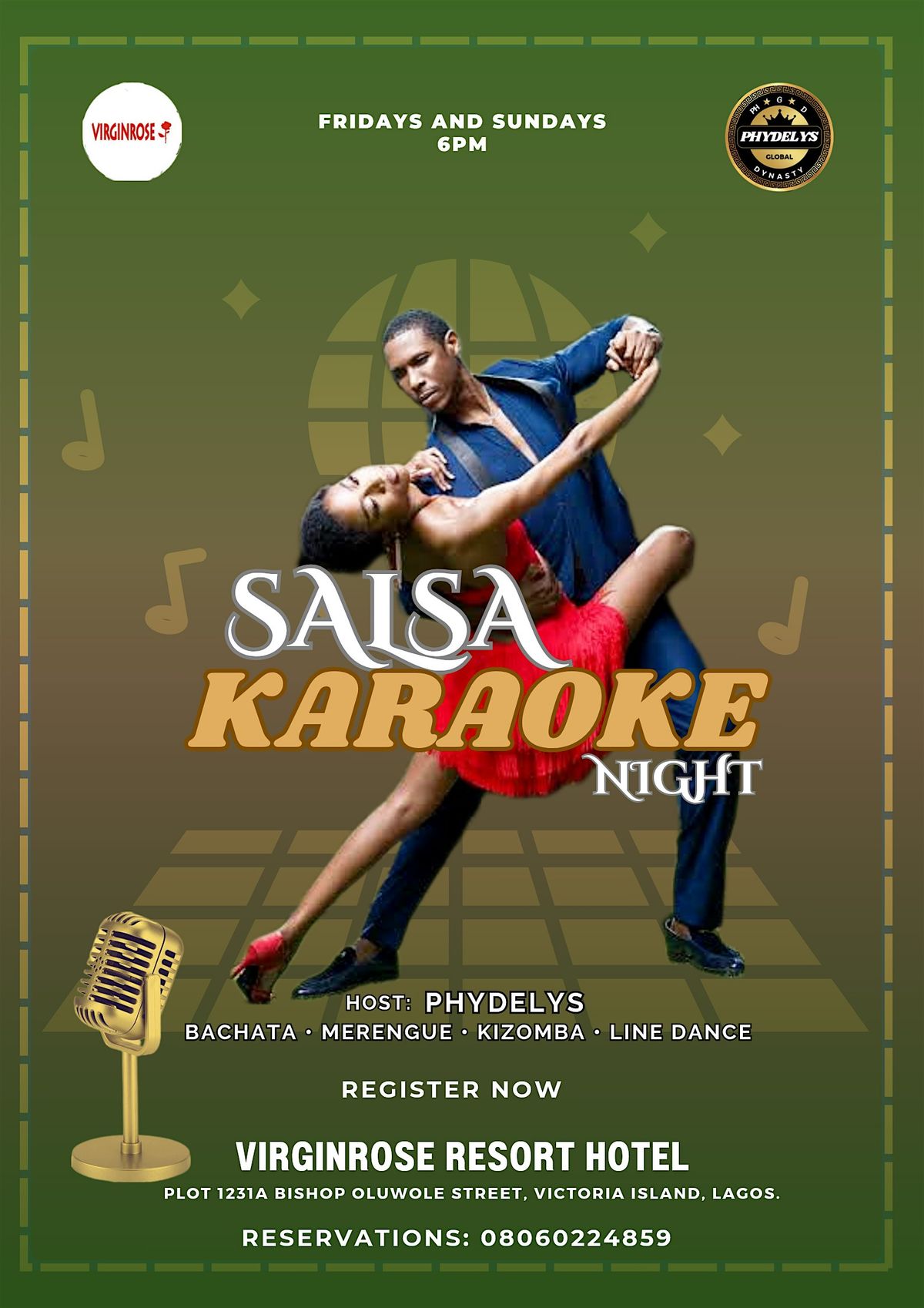 Salsa and Karaoke Night