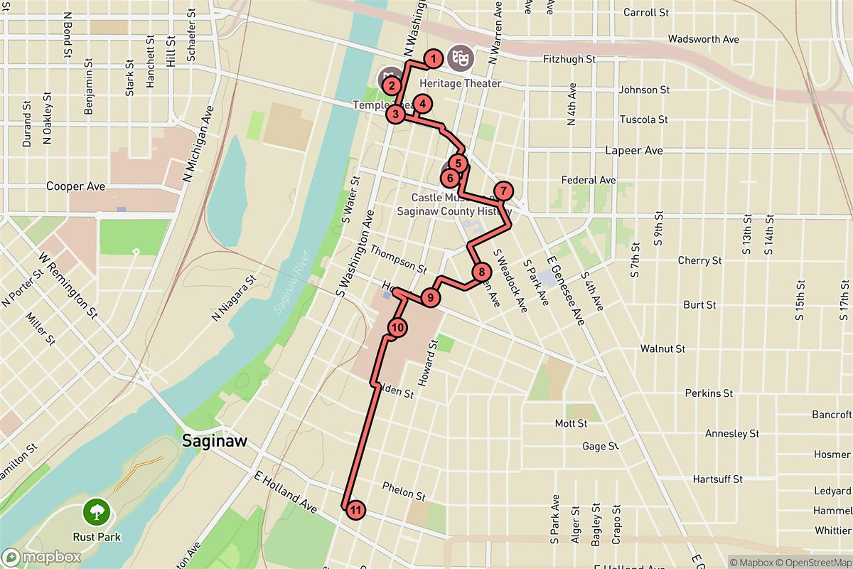 Saginaw Audio Tour: Echoes of Elegance and Innovation