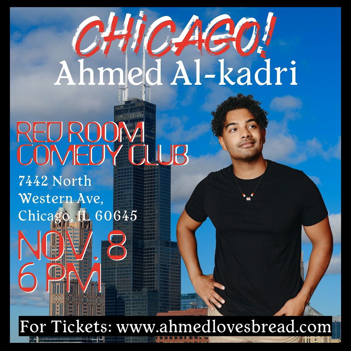 Ahmed Al-kadri Live in Chicago!