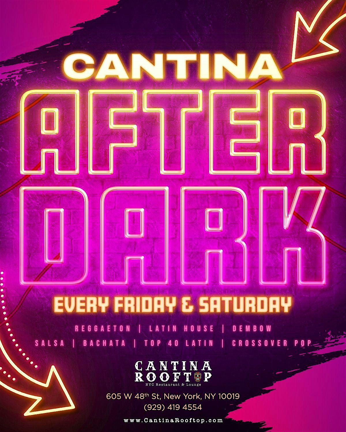 LATIN REGGAETON ROOFTOP PARTY- Cantina After Dark