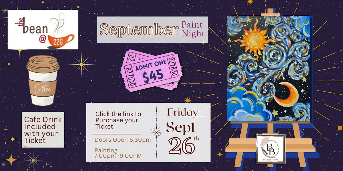 September Paint Night at The Bean