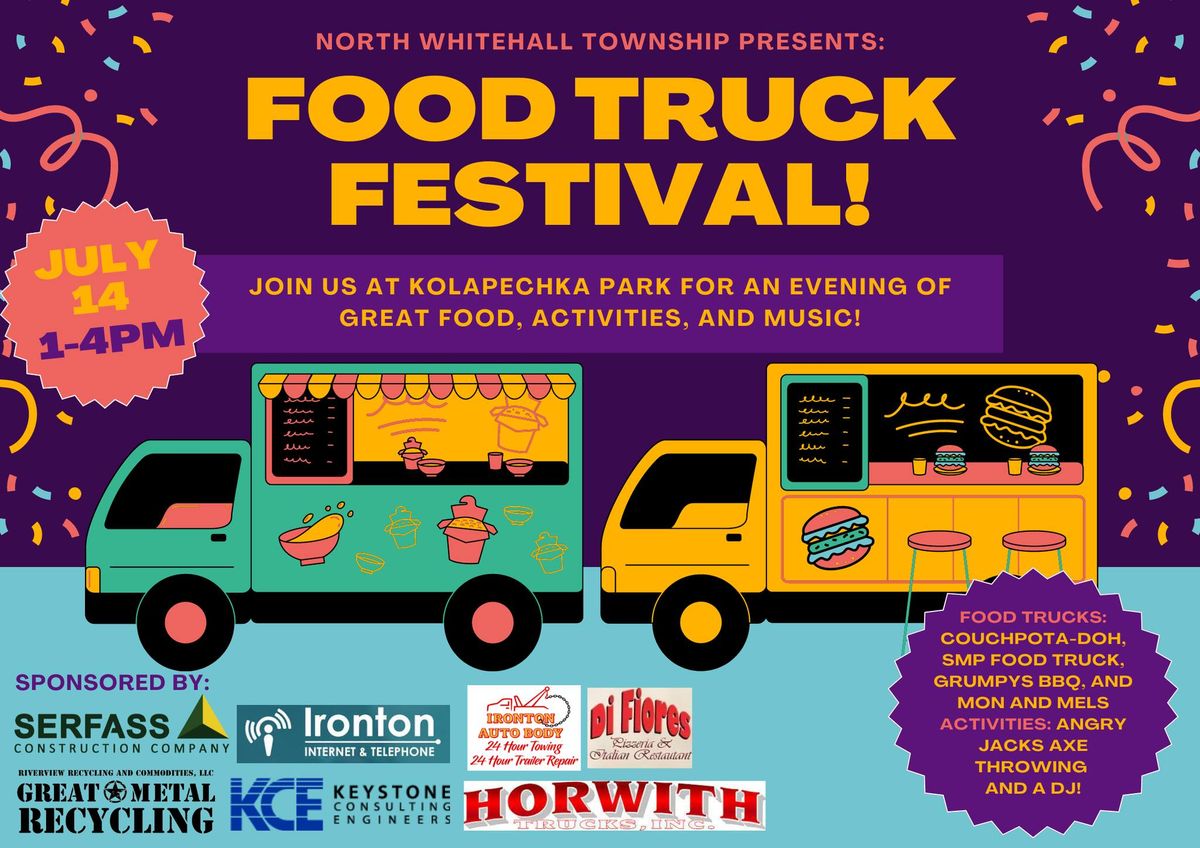 North Whitehall Township Food Truck Festival Kolapechka Park