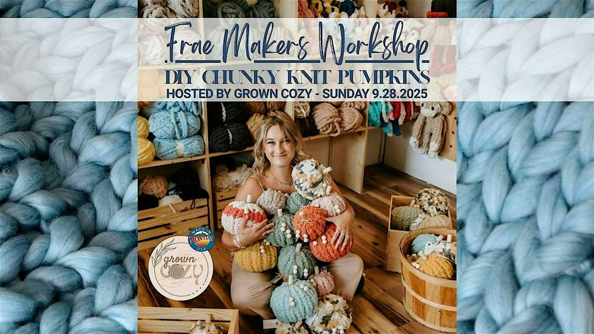 DIY Chunky Knit Pumpkins with Grown Cozy