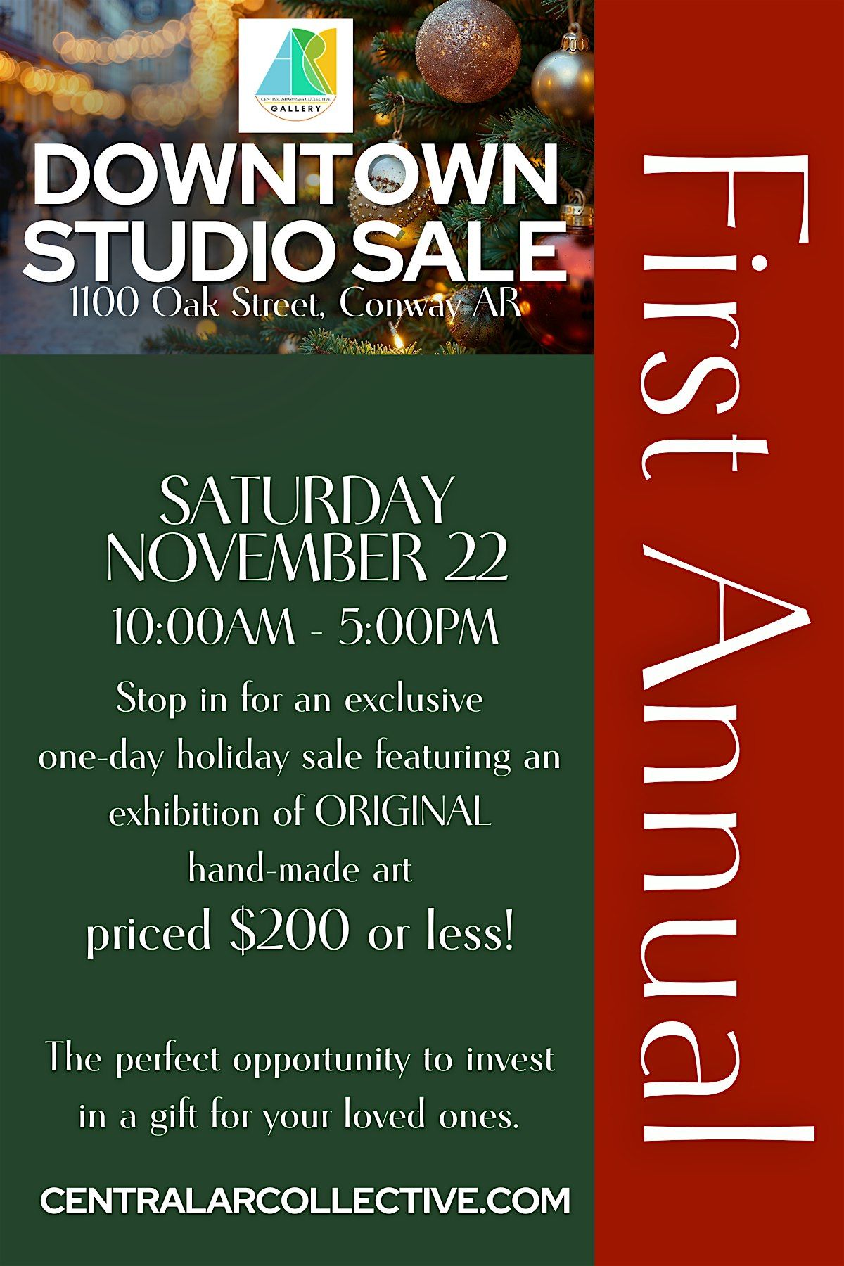 FOR ART LOVERS: First Annual Downtown Studio Sale