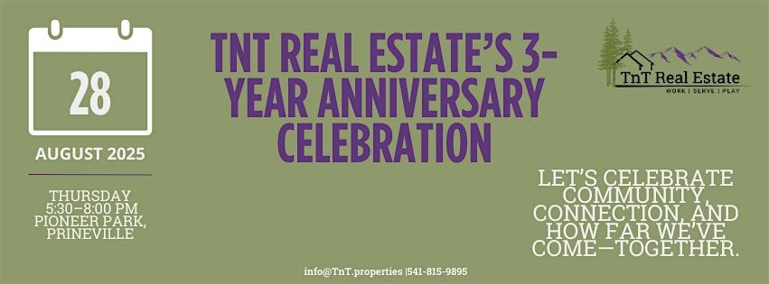 TnT Real Estate\u2019s 3-Year Anniversary Celebration