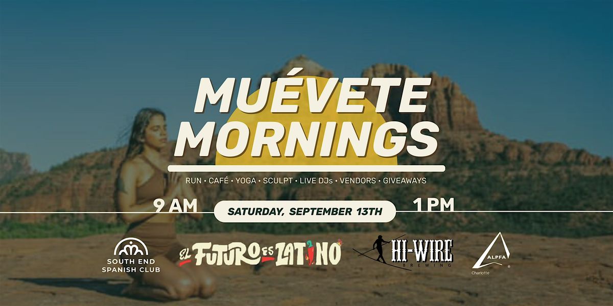 Mu\u00e9vete Mornings - Spanish Fitness & Wellness Event