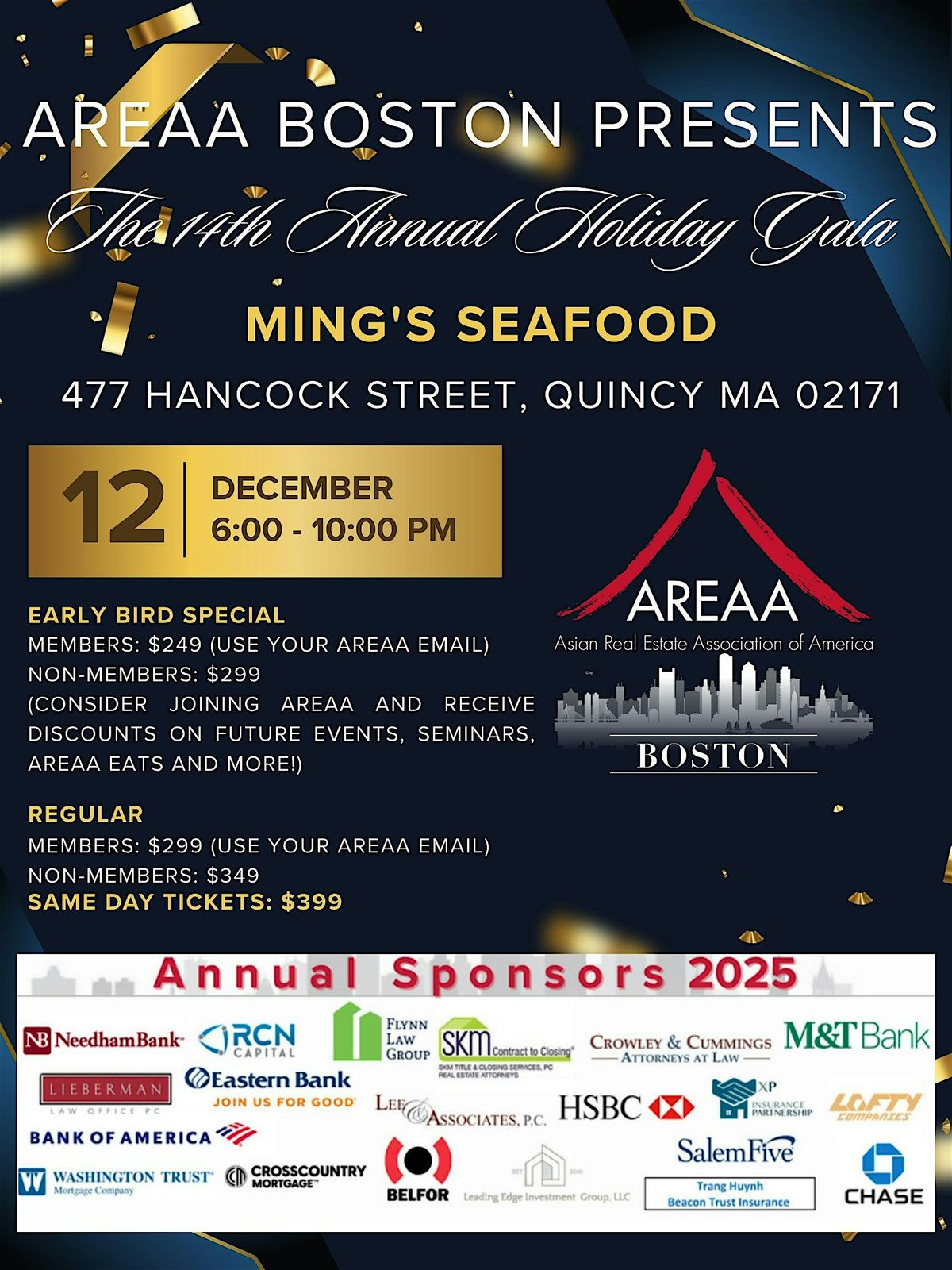 2026 AREAA BOSTON HOLIDAY GALA